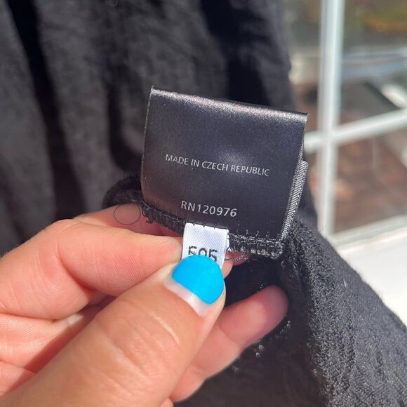 Oska Textured Turtleneck Wool Dress - Picture 13 of 14